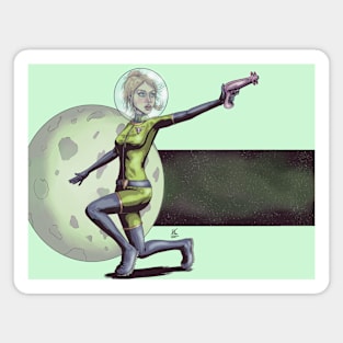 Protector Of The Moon Magnet